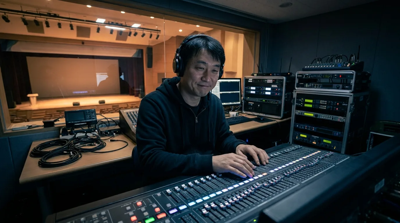 EQ 슬라이더를 전부 최대로 올려 피드백이 터진 현장 — 이퀄라이저 설정 실수