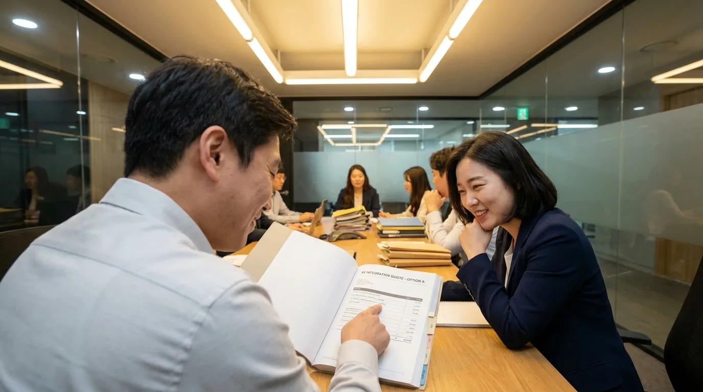 라이선스 추가 항목이 계속 나오는 견적서를 보고 놀란 담당자