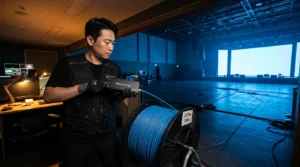 Read more about the article HDBaseT가 100m 밖 신호를 살린 이유 — 케이블의 반란