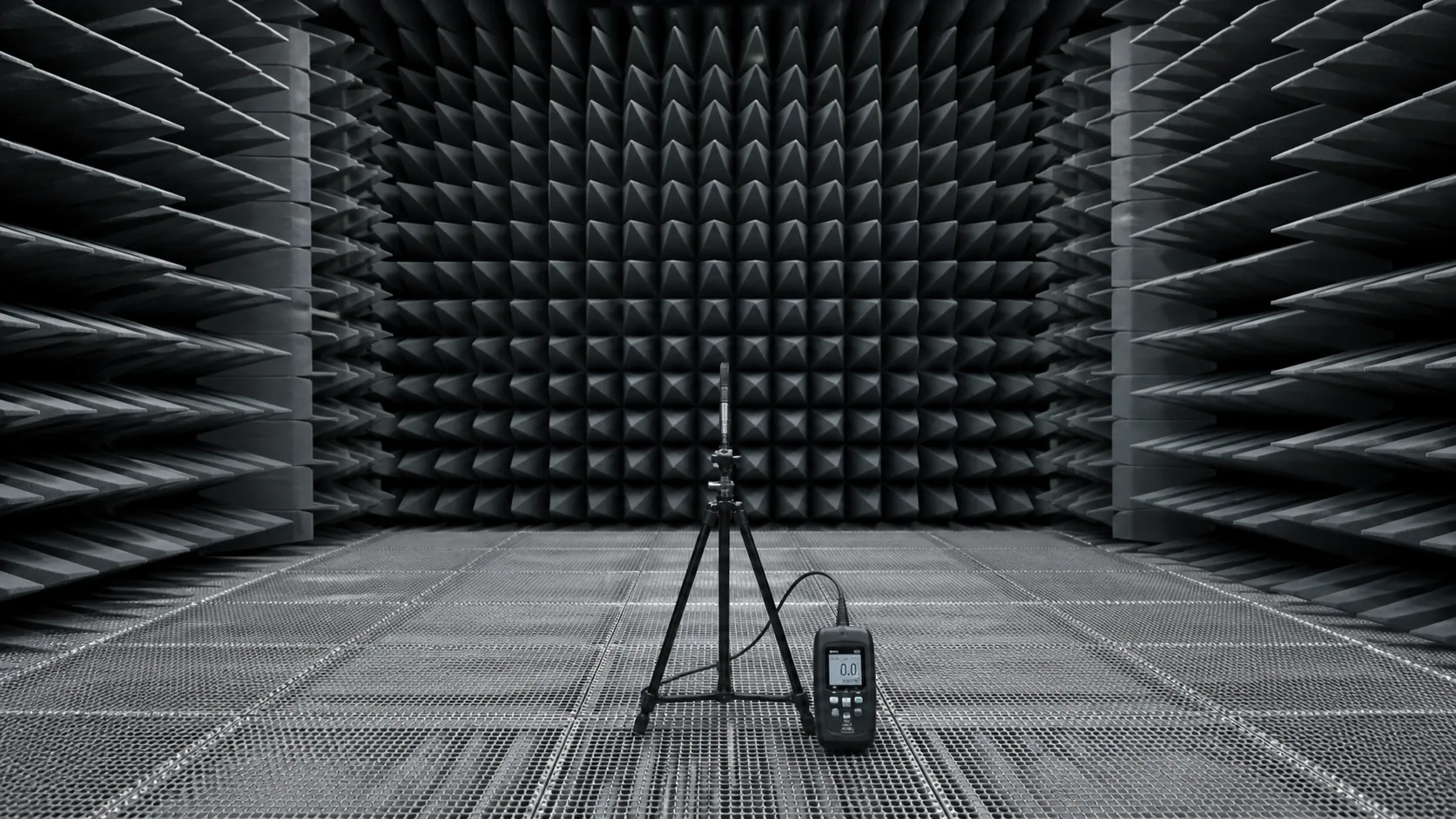 데시벨측정기 0dB 기준 음압 20마이크로파스칼 개념도